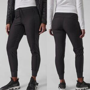 ATHLETA Headlands Hybrid Trek Jogger Black Size 14 - 47514